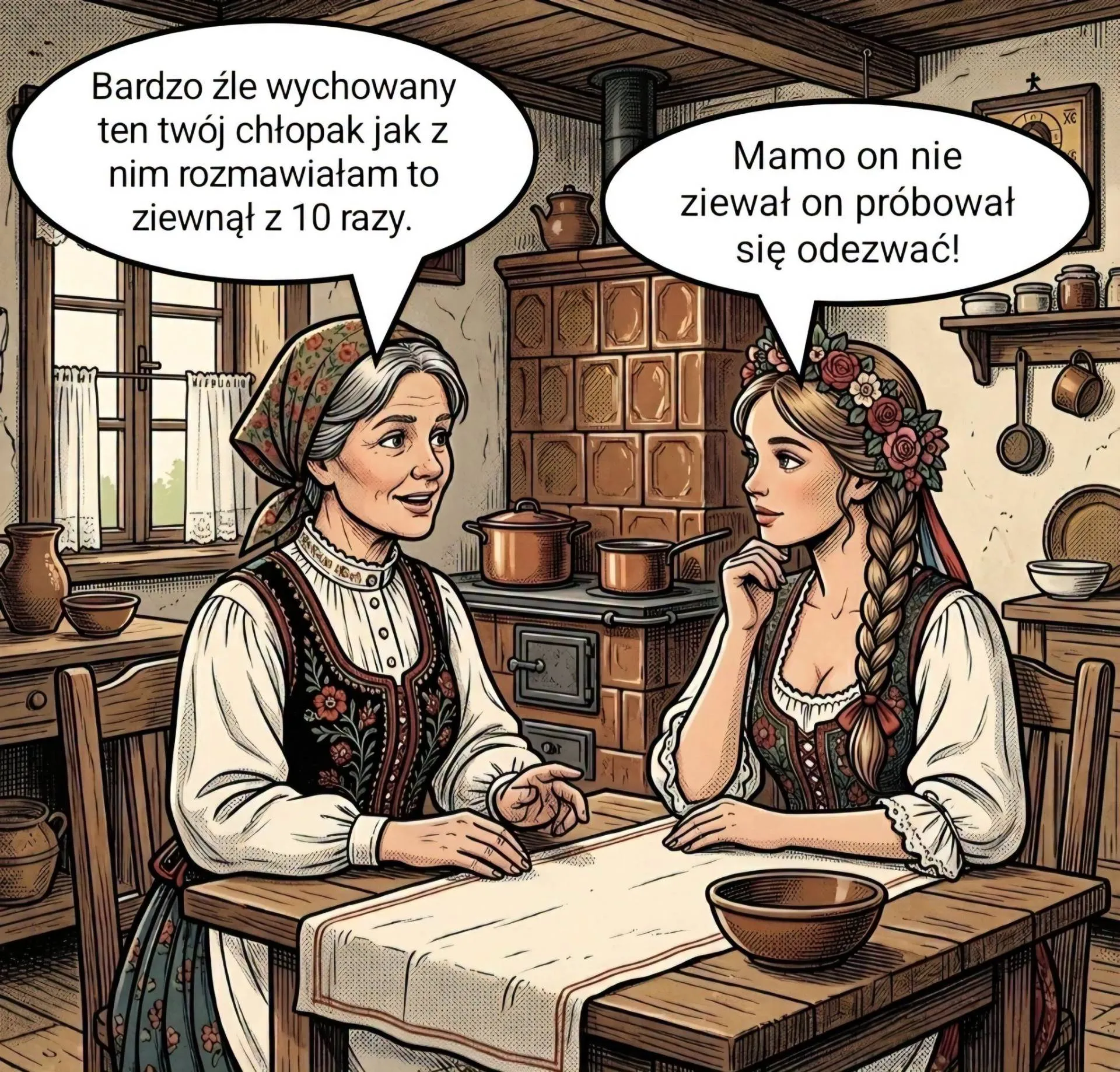 Zagadała go