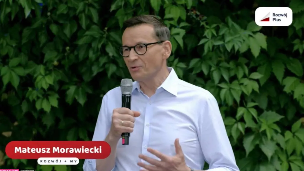 Rozwój Plus Wy. Morawiecki krótko o istniejących sporach. "Opowieści o walkach chrząszczy"