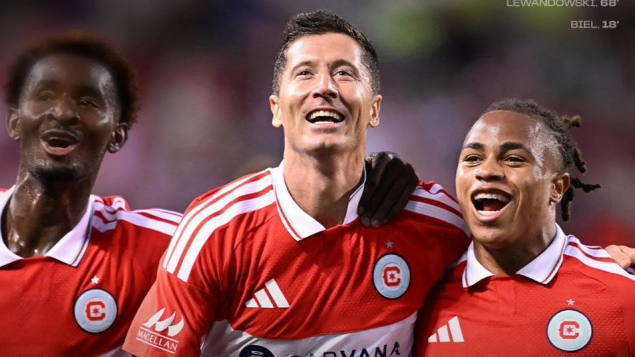 Robert Lewandowski odpalił w Fire! Chicago w euforii po występie Polaka [WIDEO]