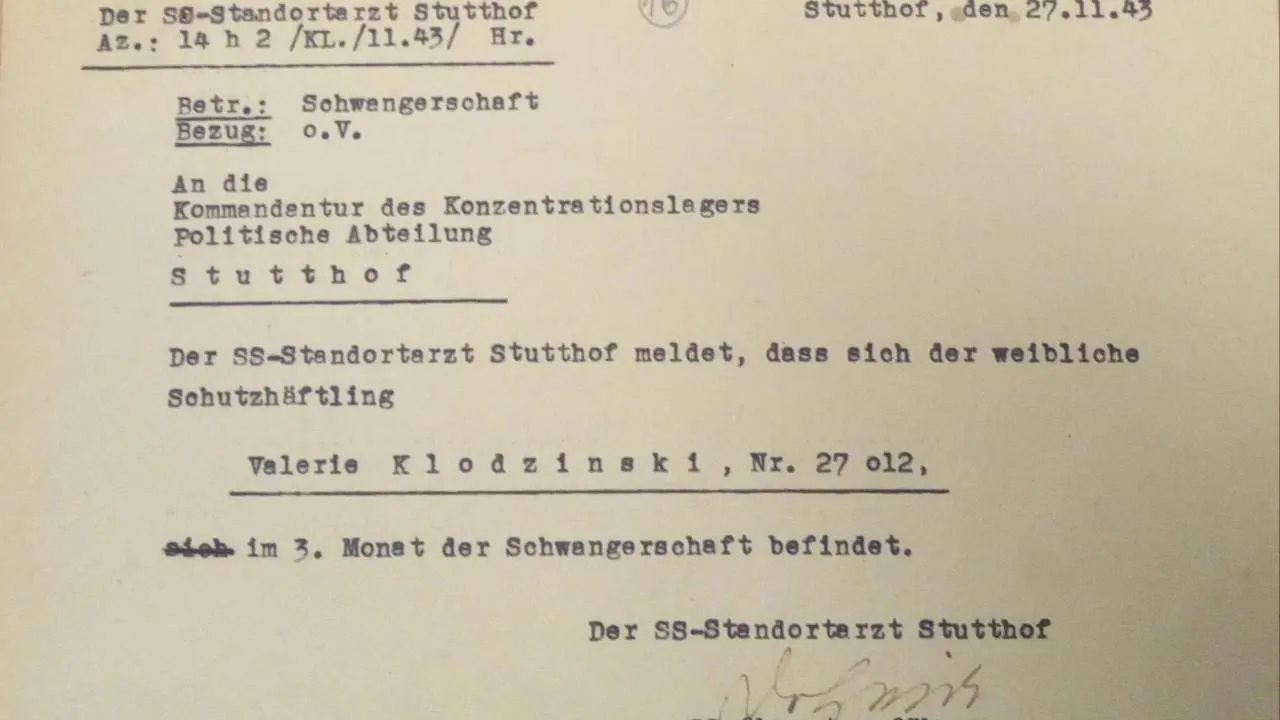 Historie dzieci urodzonych w obozie koncentracyjnym