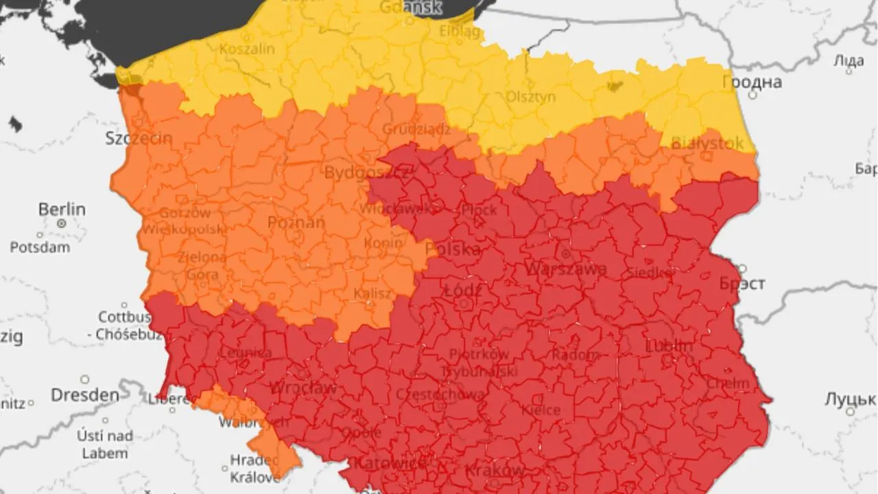 To będzie jeden z najgorętszych dni roku. IMGW wydał ostrzeżenia dla tych regionów