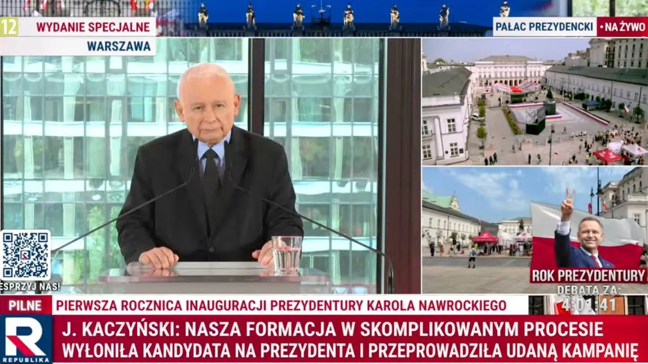 Kaczyński: Mamy patriotycznego prezydenta. Teraz Polska potrzebuje patriotycznego rządu
