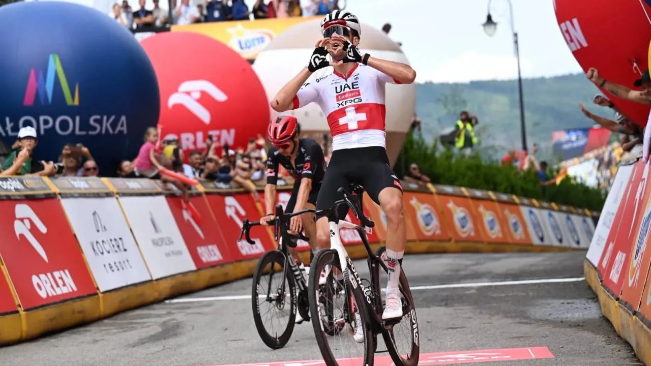 Niemiec pękł na finiszu. Christen wygrywa piękną walkę w Tour de Pologne