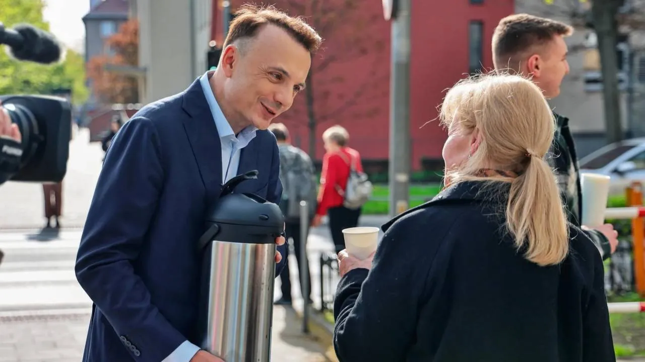 Łukasz Gibała po raz czwarty startuje na prezydenta Krakowa
