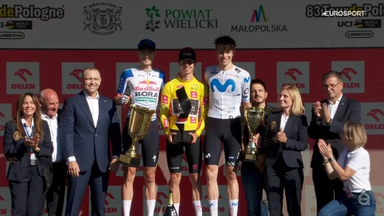 Takiej dekoracji jeszcze nie było! Prezydent Karol Nawrocki na Tour de Pologne [WIDEO]