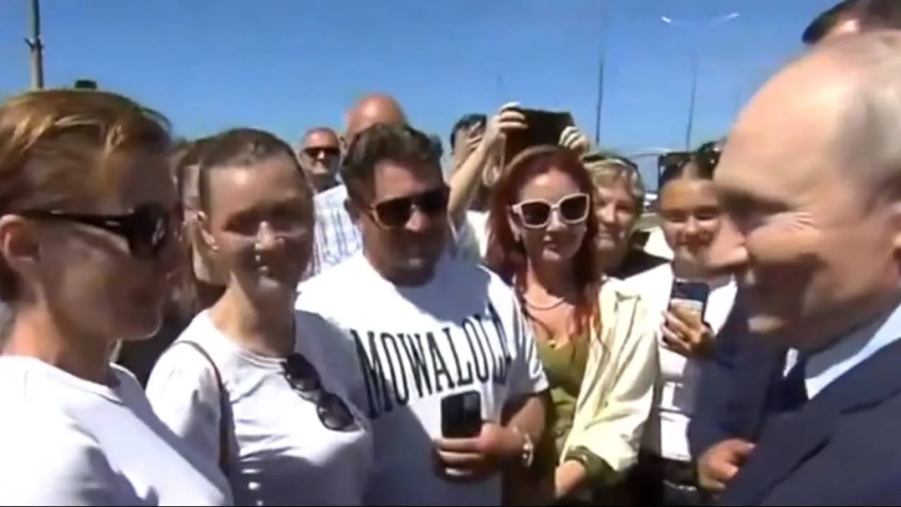 Jest protest MSZ. Putin odwiedził sporny archipelag