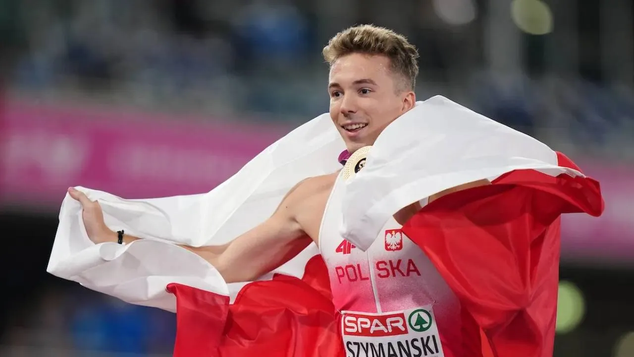 Jakub Szymański z medalem mistrzostw Europy! Polak o włos od rekordu
