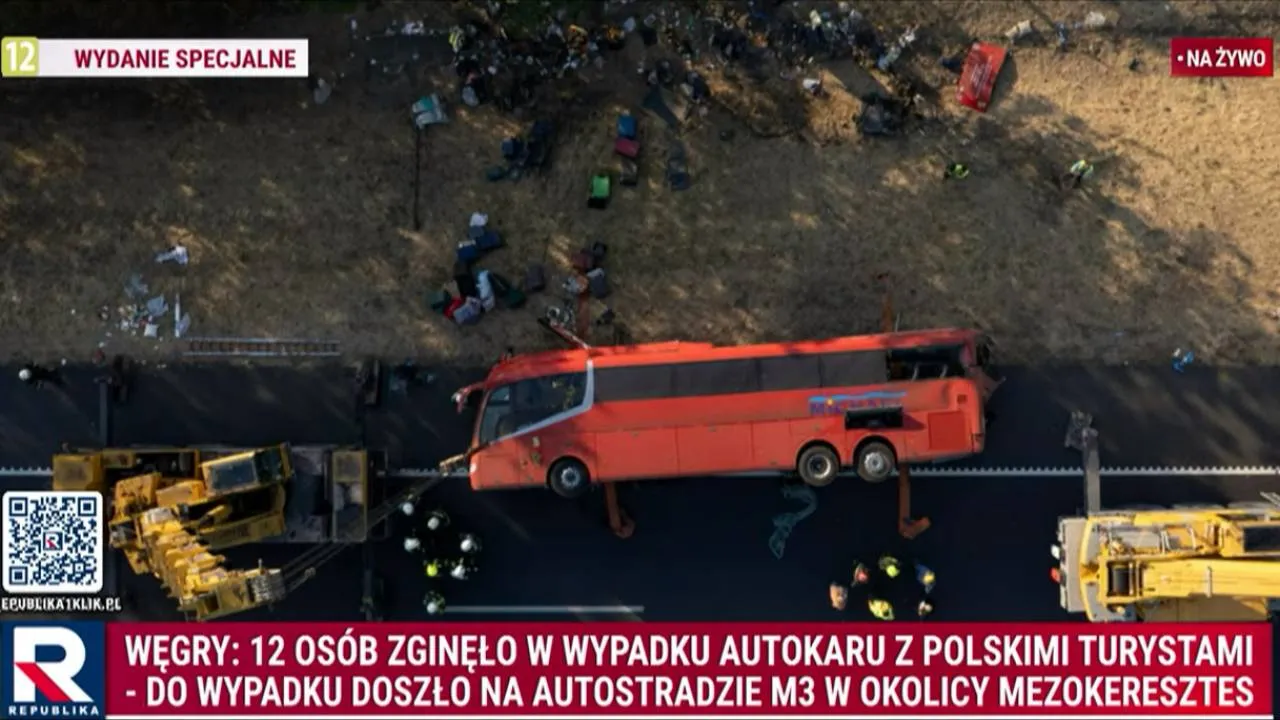 Tragedia na Węgrzech. Autokarem wracali do Polski pielgrzymi z Medjugorie