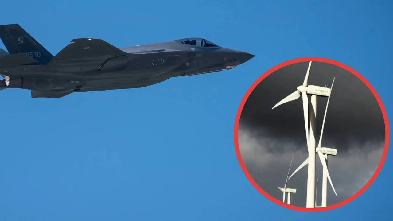 Wiatraki zablokują bazę F-35. "Państwo z dykty Tuska"