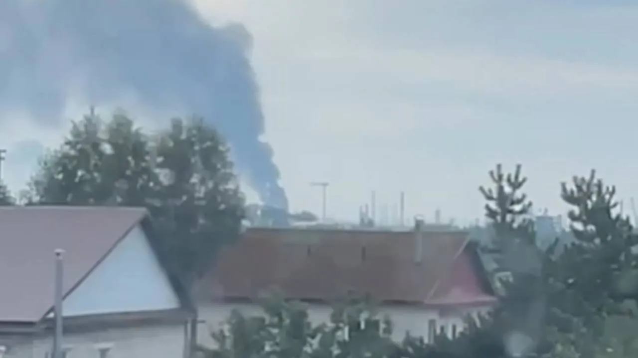 Ukraińskie drony uderzyły głęboko w Rosji. Płonie ważna rafineria