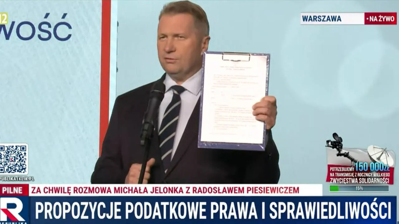 Czarnek odpowiada Tuskowi. Projekt już trafia do Sejmu! Chodzi o próg 180 tys. zł