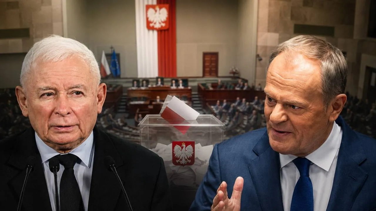 Tusk wygrywa sondaż, ale zostaje sam. KO nie ma z kim zbudować większości
