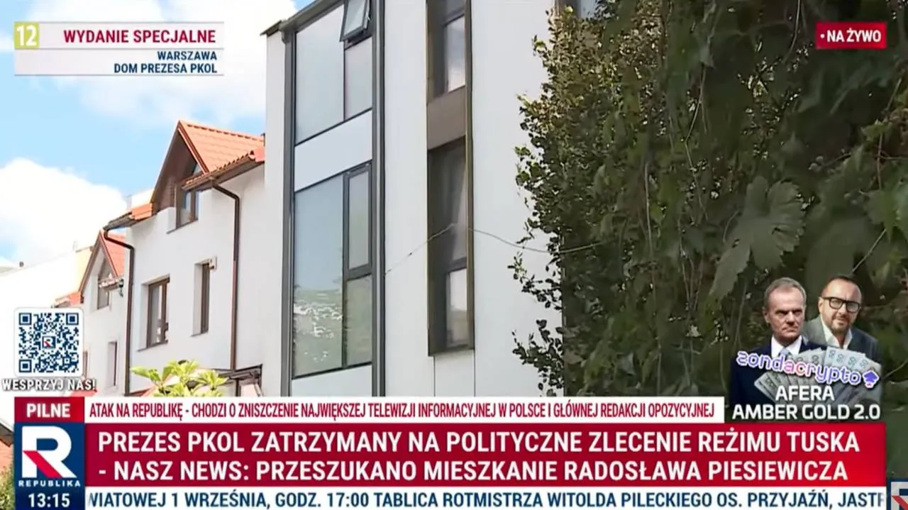 Tak zatrzymano Piesiewicza. Reporter Republiki ujawnia kulisy akcji. To było już drugie przeszukanie