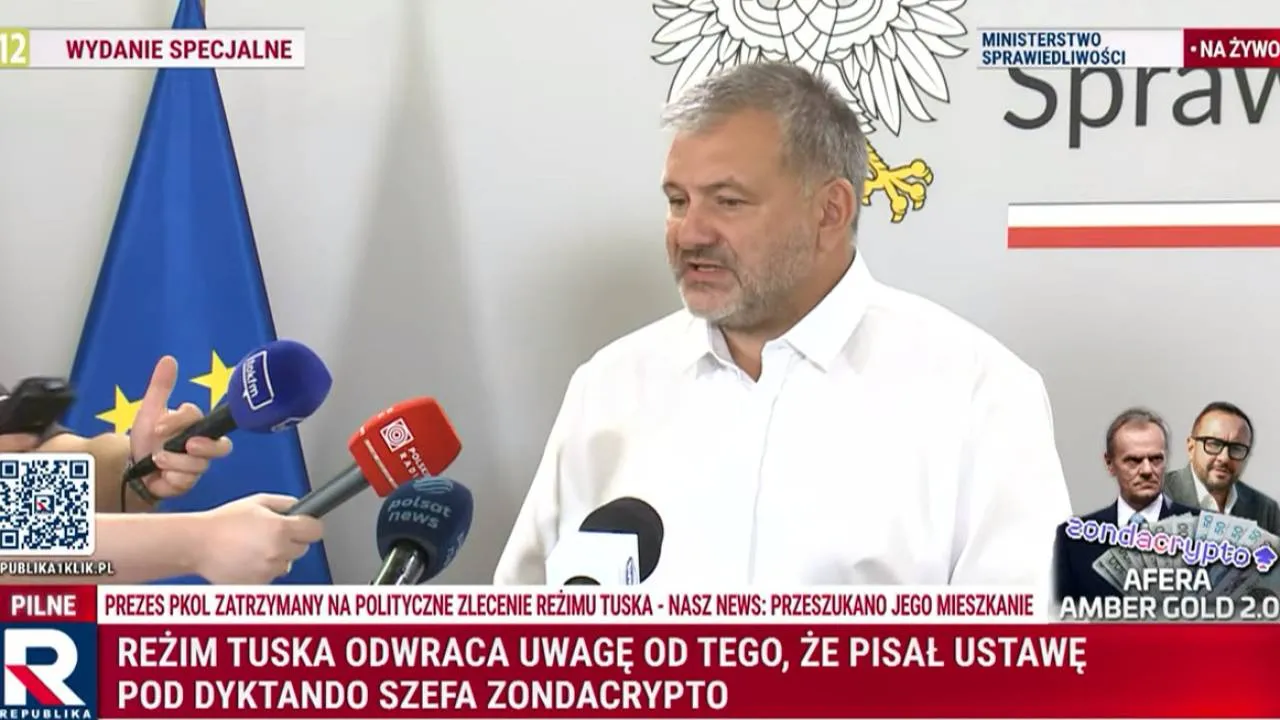 Zatrzymanie Piesiewicza. Żurek odniósł się do wywiadu w TV Republika? "Widzimy tłumaczenia"