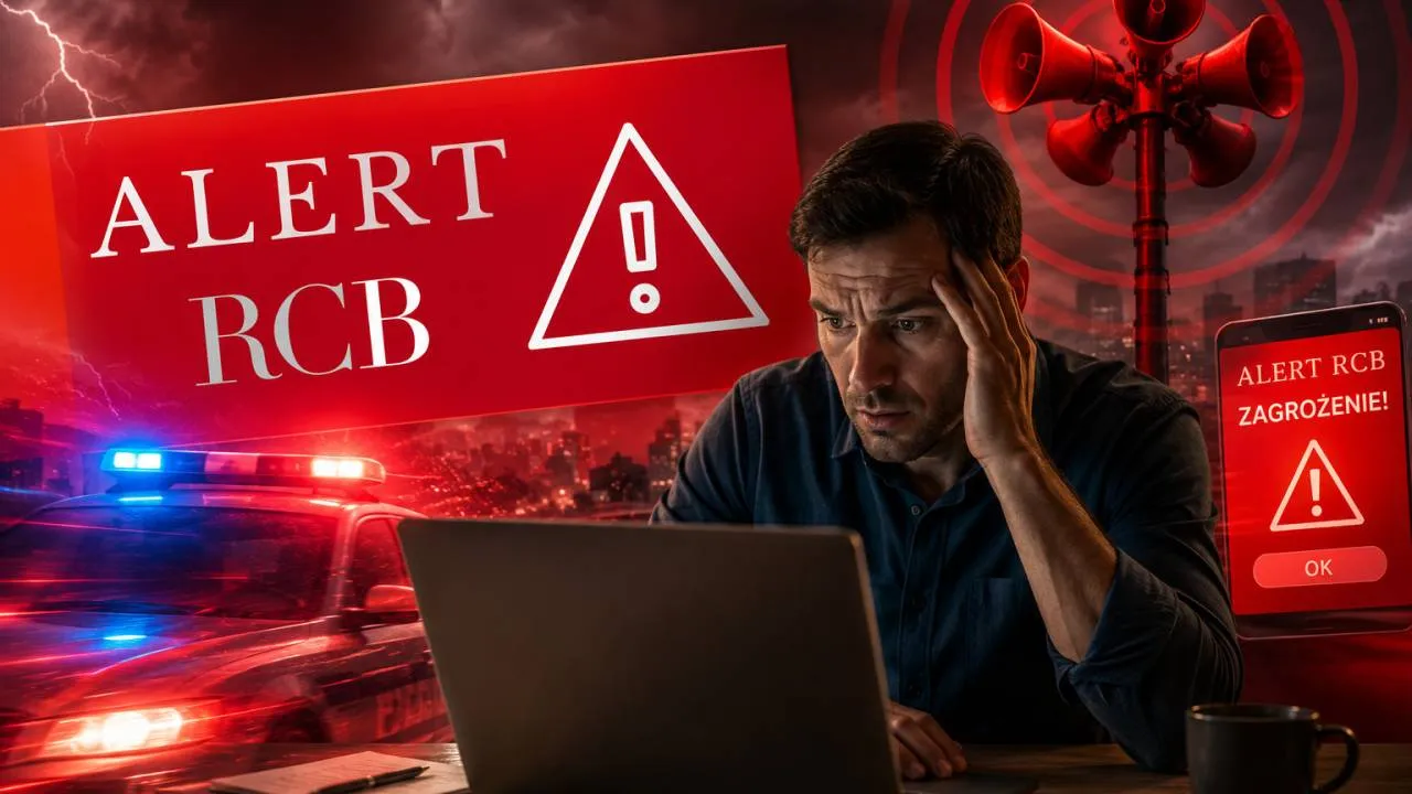 Nowa wpadka RCB. Zamieszanie ws. alertu o zmasowanym ataku na Ukrainę