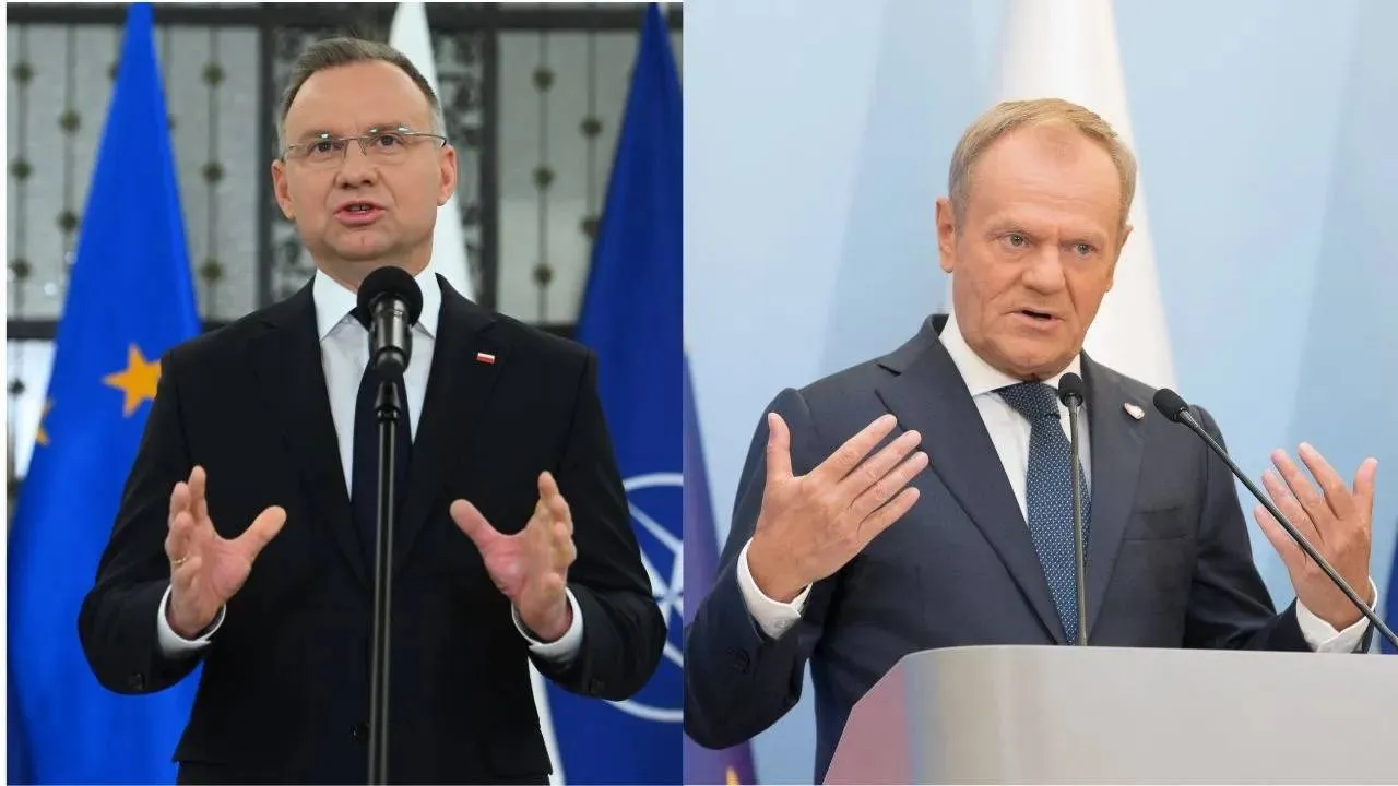 Tusk zagrał zdjęciem, Duda wyciągnął dokument ze "zgodą". Mocna odpowiedź byłego prezydenta