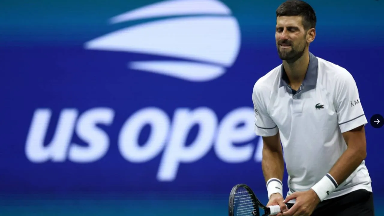 Szok w US Open. Łzy Novaka Djokovica w Nowym Jorku [WIDEO]