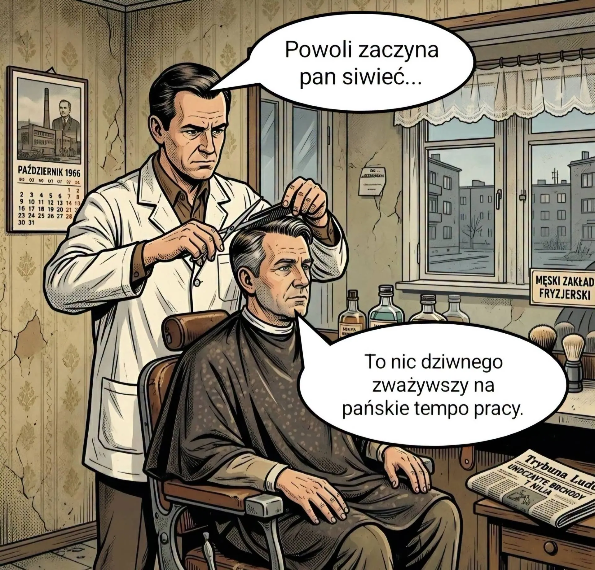 Powolny fryzjer