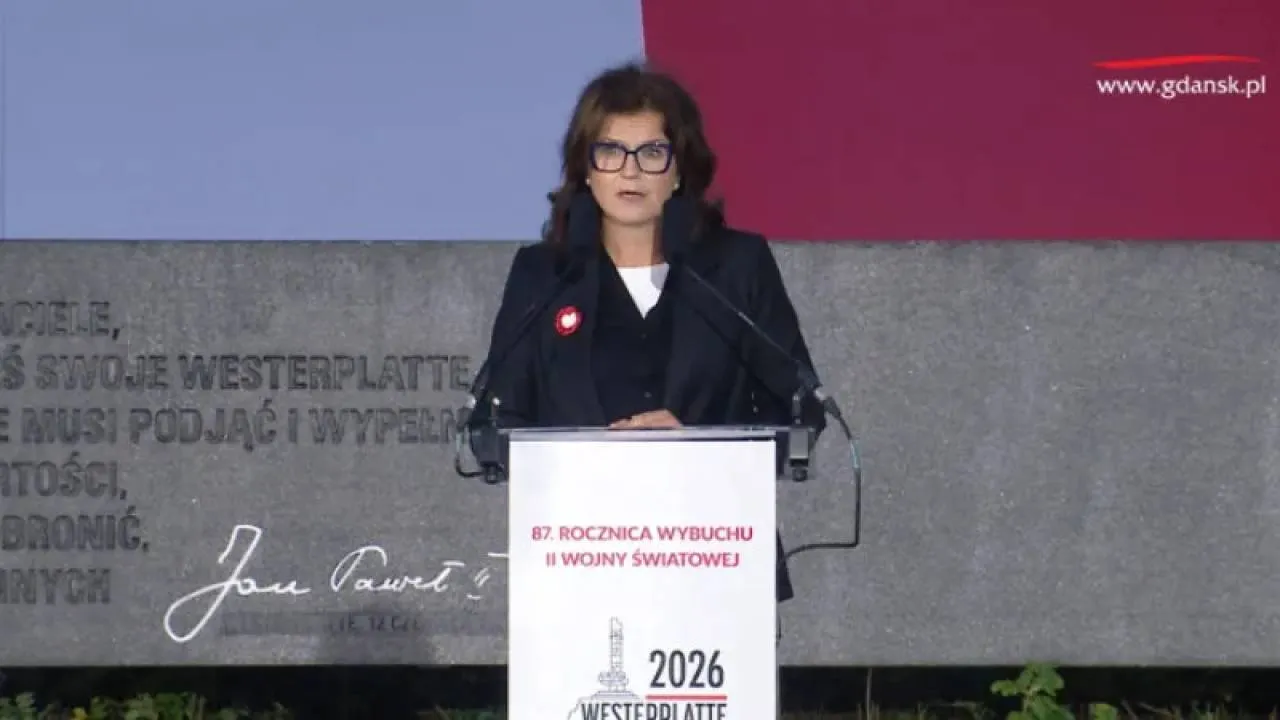 Dulkiewicz na Westerplatte wspominała... oblężenie Leningradu. "Idealne miejsce i czas"