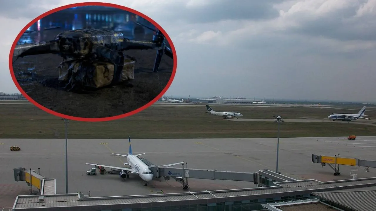 Rosyjski dron przy lotnisku w Lipsku. Tak Niemcy chcą odpowiedzieć na atak