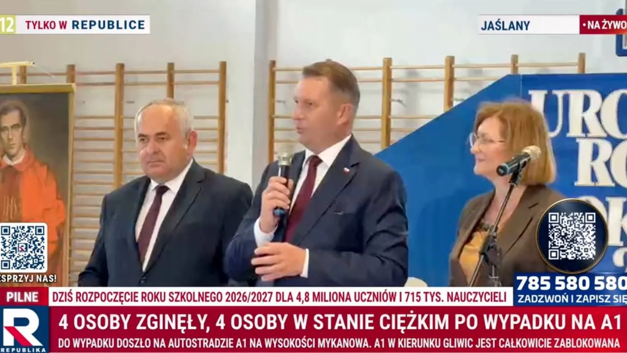 Mocne słowa Czarnka na rozpoczęcie roku. „Ideologizacja idzie z góry”