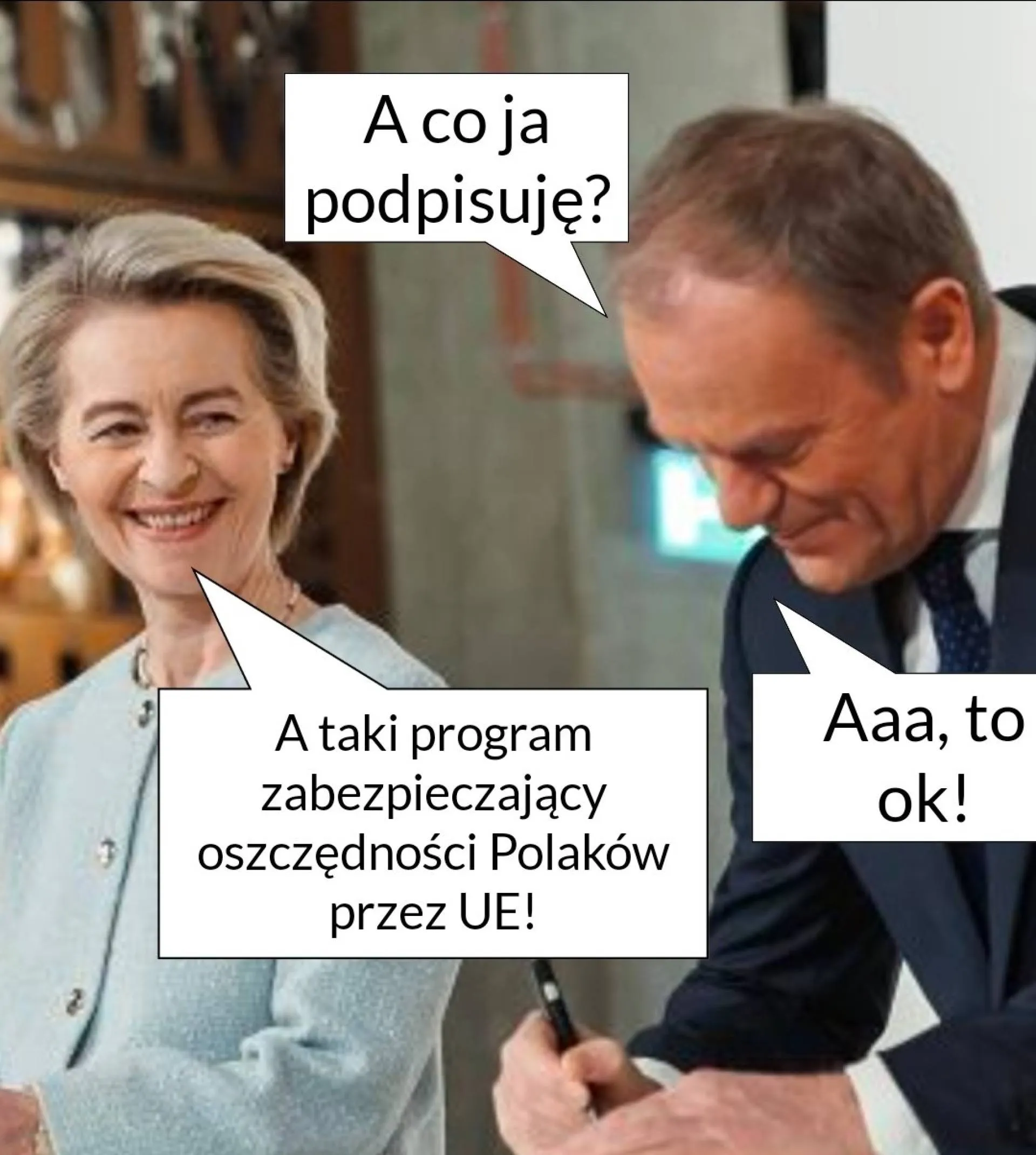 A, to ok!