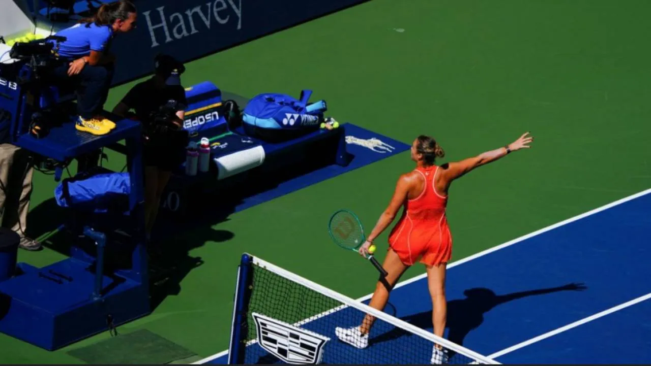 Sabalenka narzeka na zapach marihuany. Nietypowe sceny w US Open