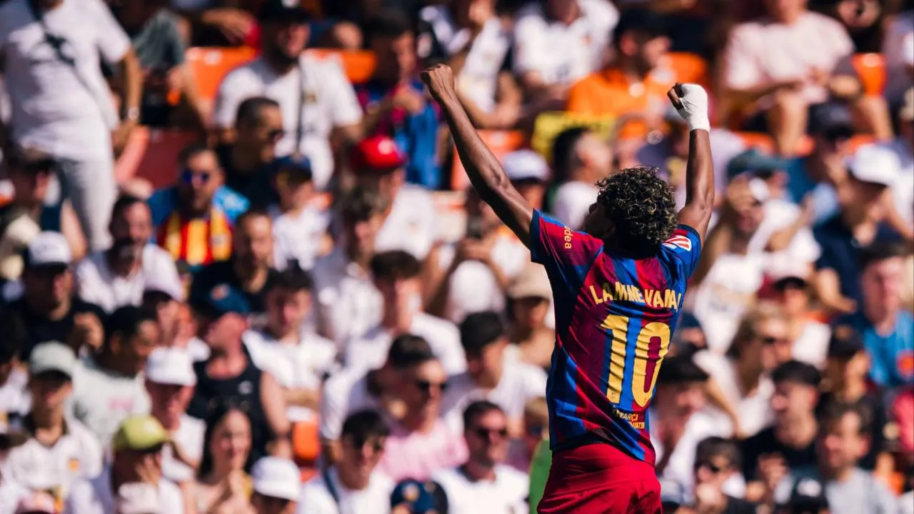 Show Yamala i spółki. Fantastyczny mecz Barcelony w La Liga [WIDEO]