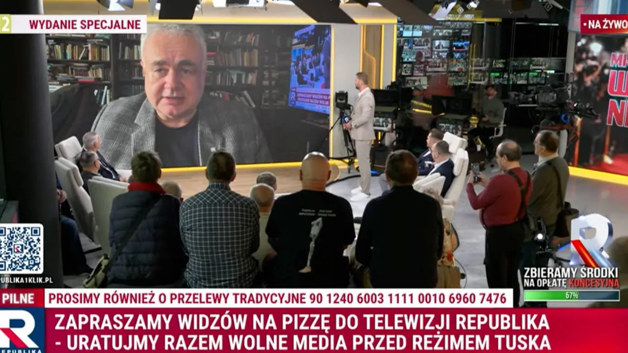 Lawina wpłat dla Republiki. Tomasz Sakiewicz: „W tej bitwie stawką jest wolność słowa”