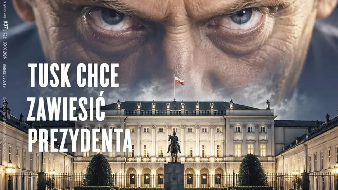 "Gazeta Polska" NOWY NUMER: Tusk chce zawiesić prezydenta