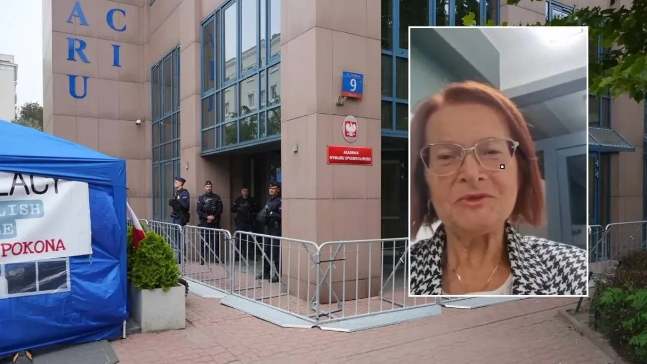 Posłanka Kurowska wciąż w siedzibie AWS. Zamieściła nagranie. "Pilnuję"