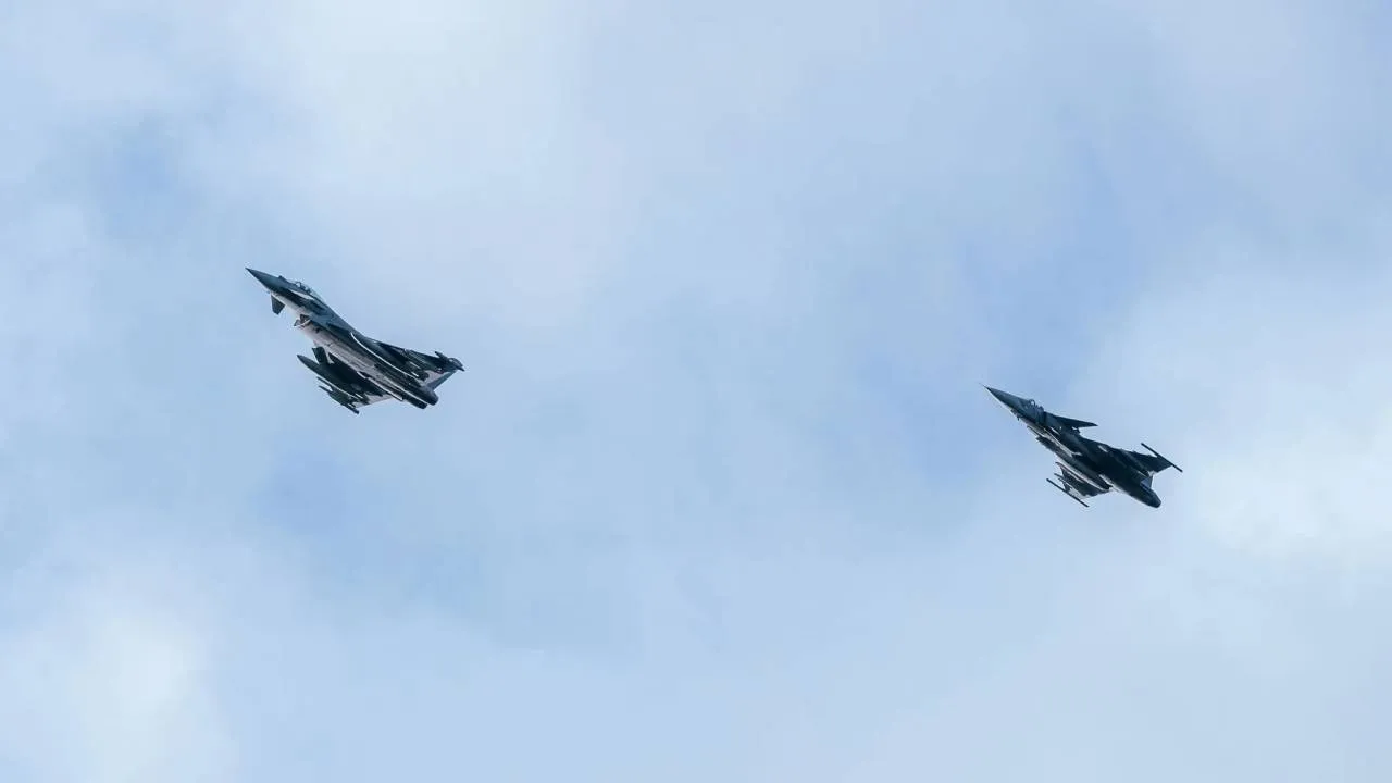 Obcy dron zestrzelony przez myśliwce NATO. Prezydent zabrał głos
