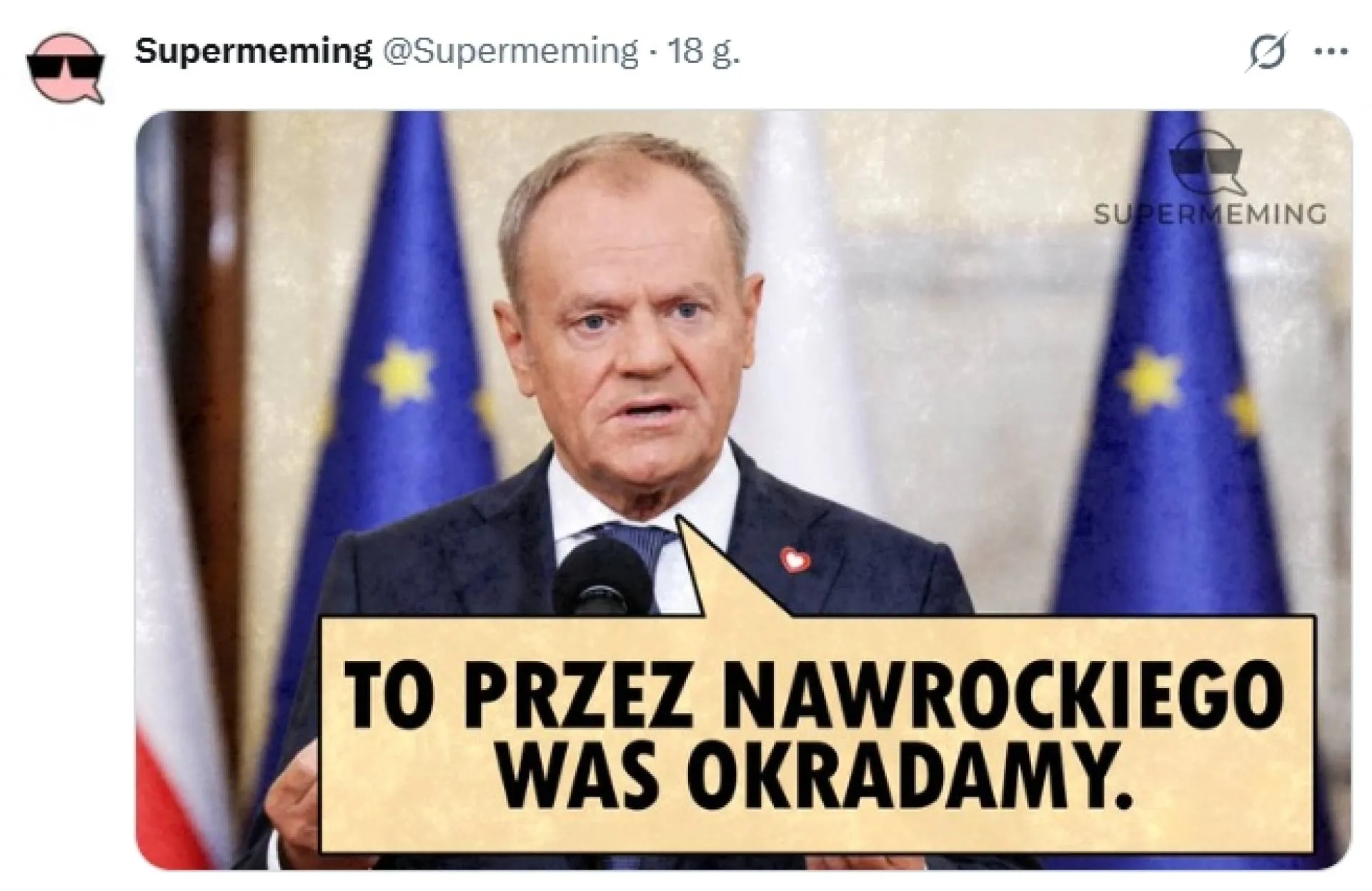 Tusk obecnie