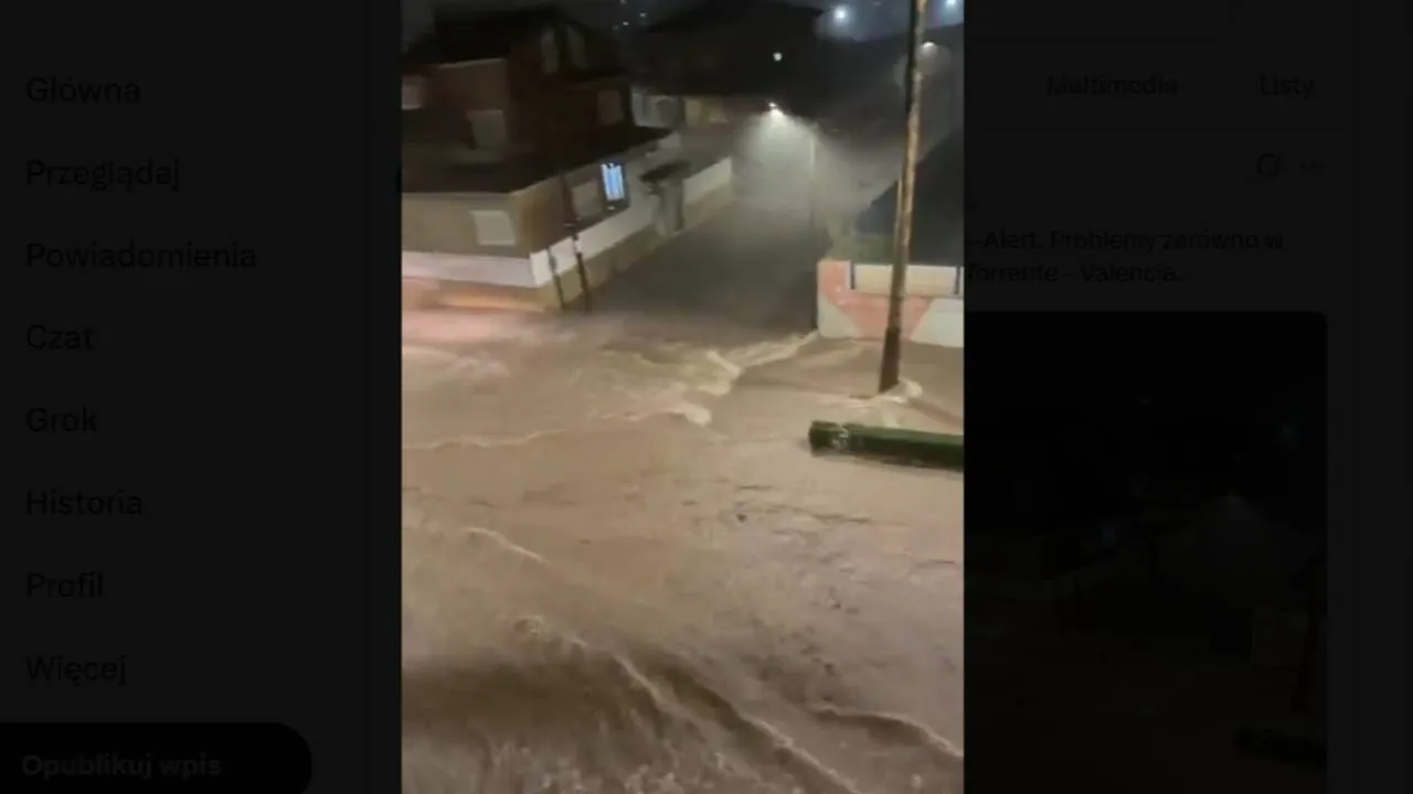 Odwołane loty i wstrzymane metro. Hiszpania boryka się ze skutkami ulewnych deszczy