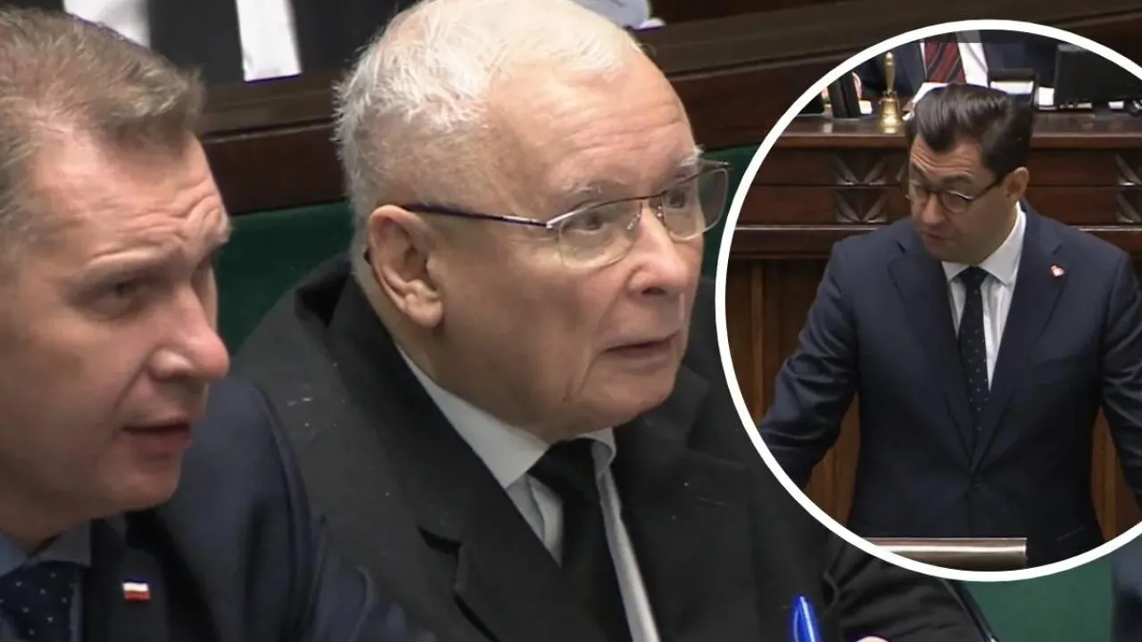 Poseł KO atakował prezydenta Nawrockiego. Tak zareagował Kaczyński. "Kłamiesz!"