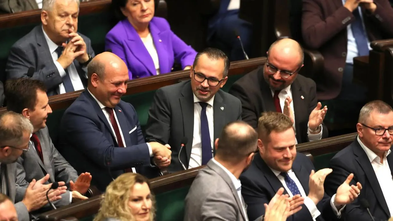 Marcina Horała nowym wicemarszałkiem Sejmu. Zdobył 254 głosy