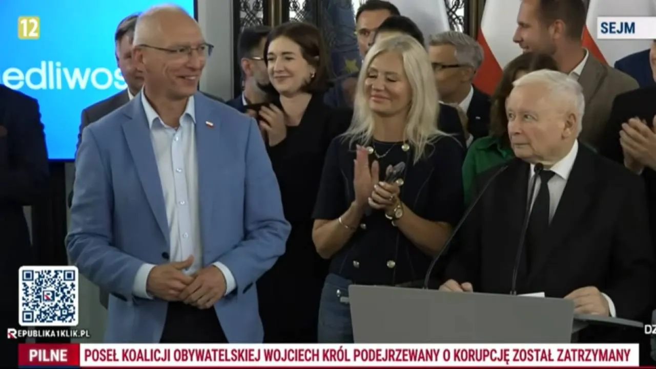 Prezes PiS ogłosił ważną decyzję. "Chciałem to powiedzieć po wyczerpaniu pytań, ale mnie tutaj gonią..."