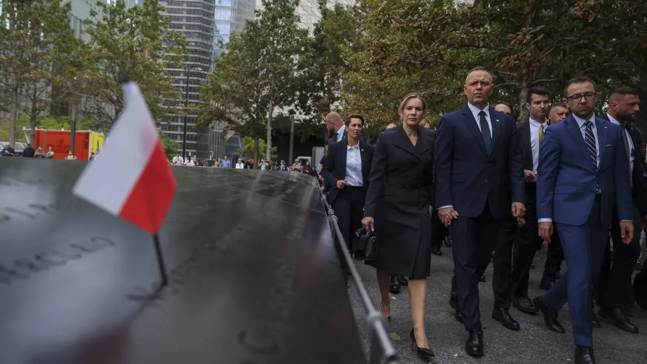 Prezydent Nawrocki w USA. Hołd dla ofiar zamachów z 11 września. ZOBACZ ZDJĘCIA