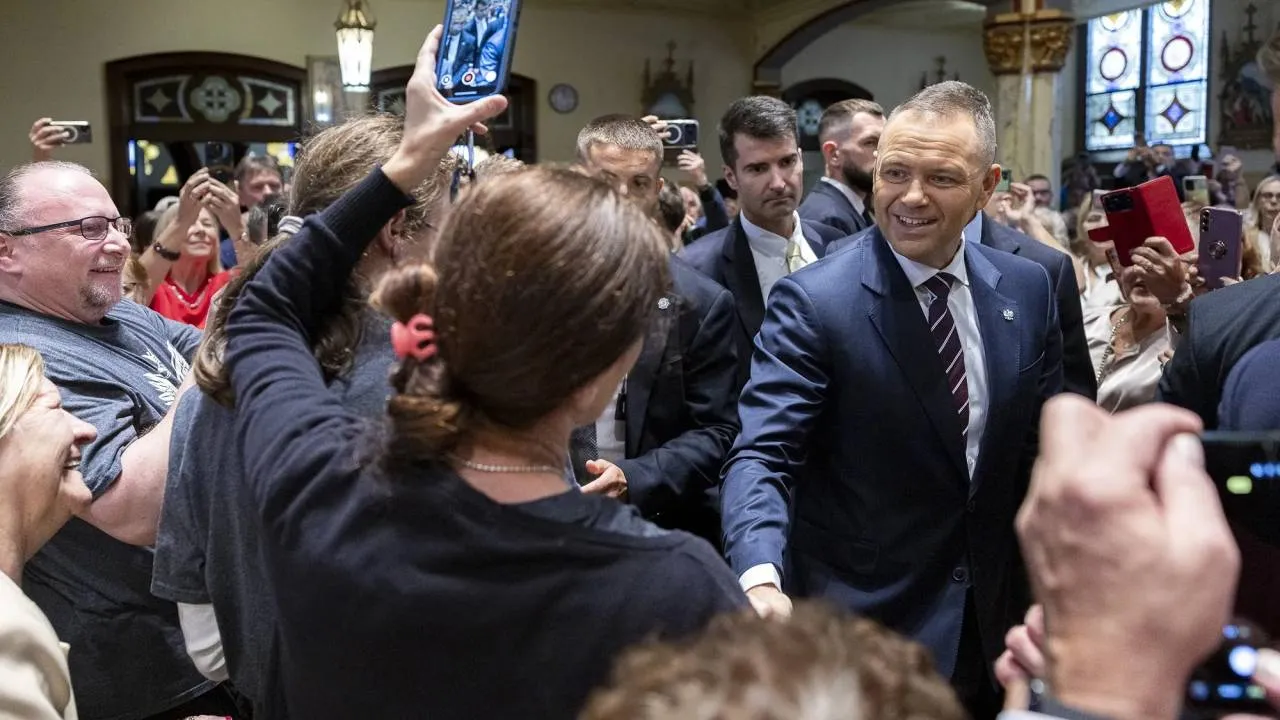 Prezydent Nawrocki w USA. Drugi dzień wizyty zaczął od mszy świętej. ZOBACZ ZDJĘCIA