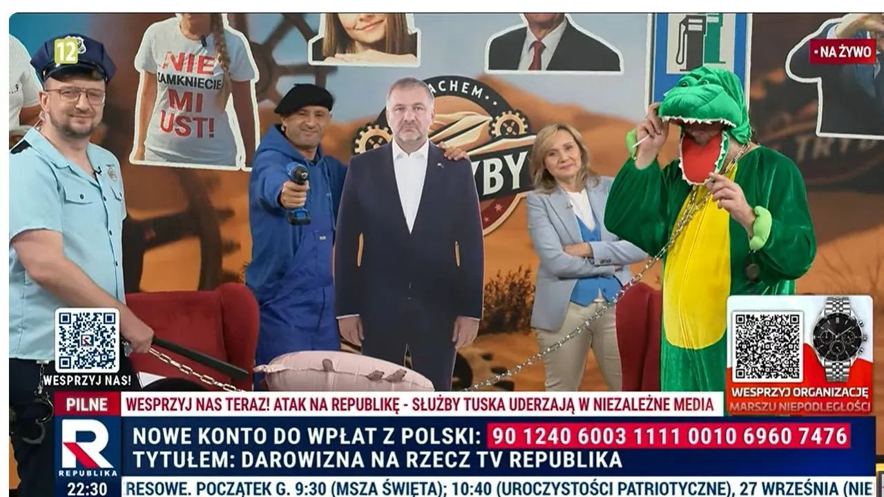 Krokodyl Żurka atakuje Trybunał Konstytucyjny! Złoży ślubowanie „wobec czerwonego wieprza”