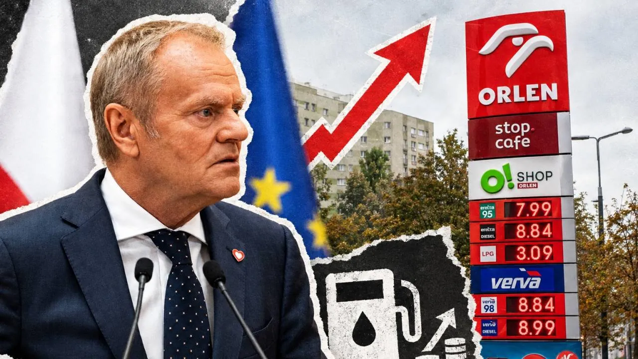 Tusk pojechał pomóc Piątkowskiej w Krakowie. Musiał tłumaczyć się z cen paliw