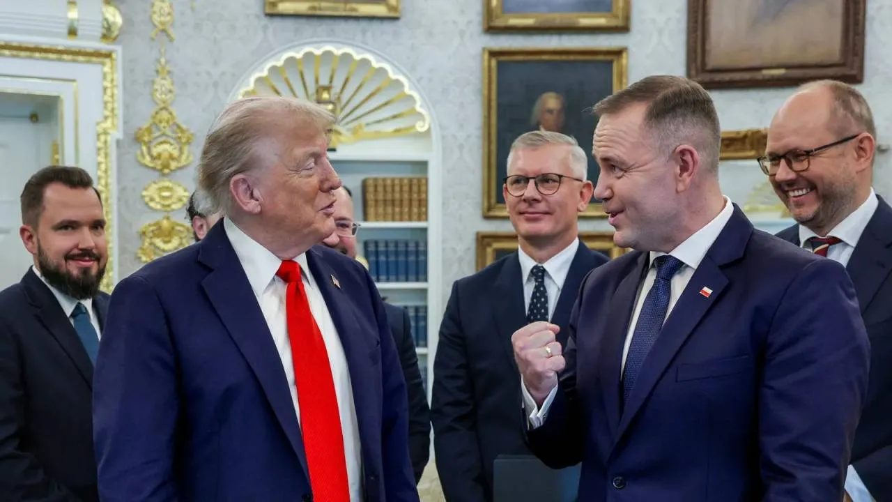 Hołownia: W UE to Nawrocki ma najlepsze kontakty z Trumpem. „Europejscy liderzy dzwonią do niego”