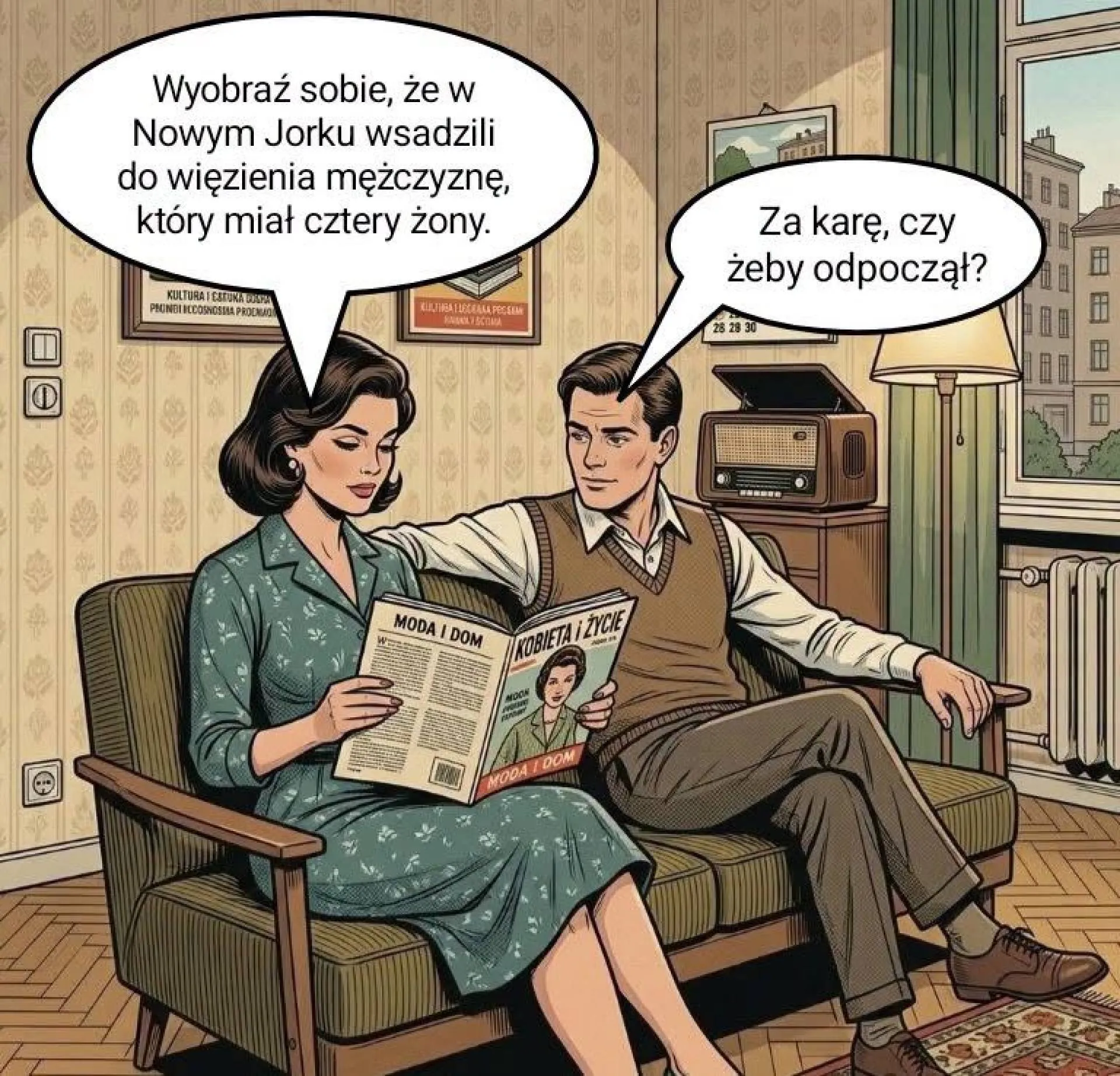 Za karę czy...?
