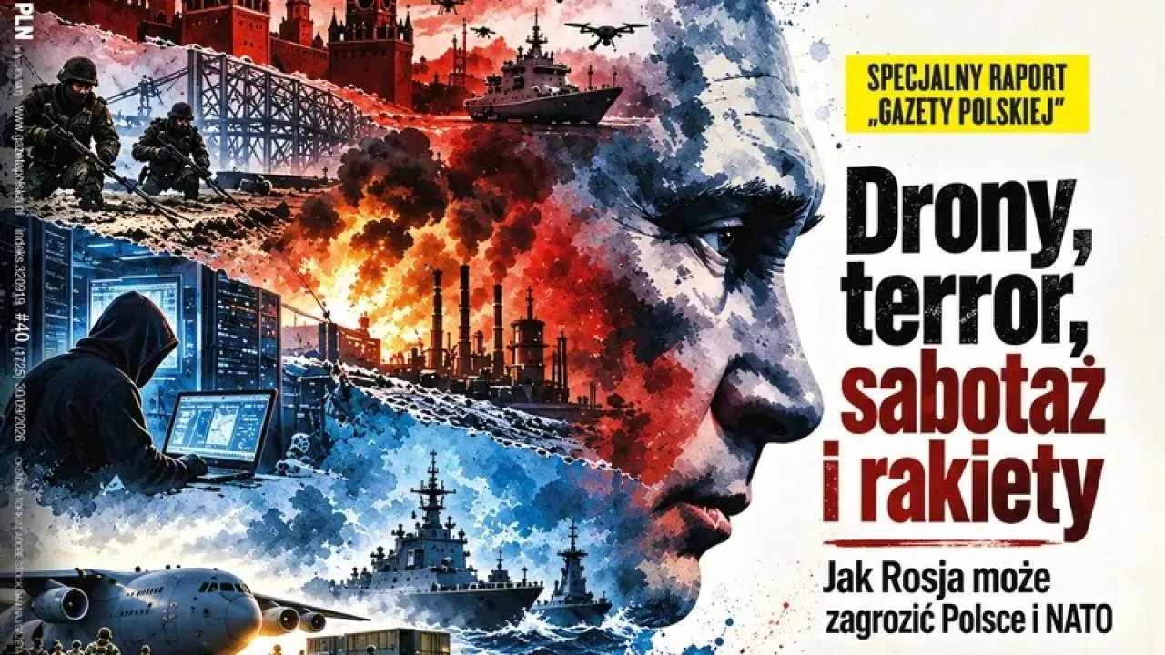 "Gazeta Polska" NOWY NUMER: Drony, terror, sabotaż i rakiety. Jak Rosja może zagrozić Polsce i NATO