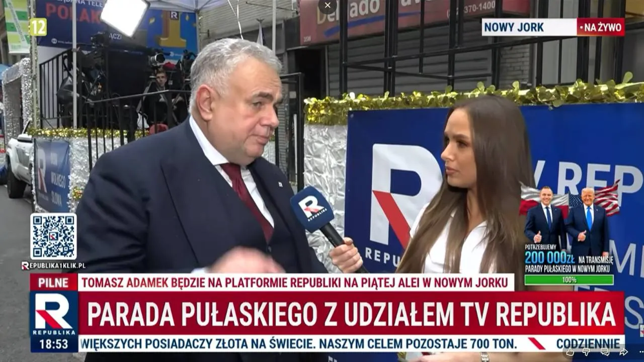 „Tu żyje Polska, tu żyje Republika”. Sakiewicz: Głos Polonii w USA jest coraz ważniejszy