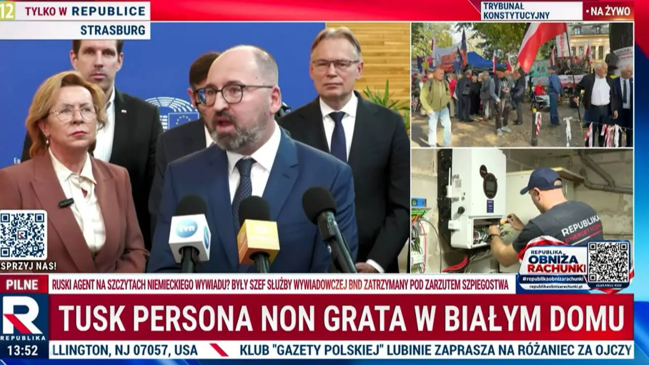 Bielan: To szef MON nie chciał Klicha u Trumpa, a Tusk nie ma wejścia do Białego Domu