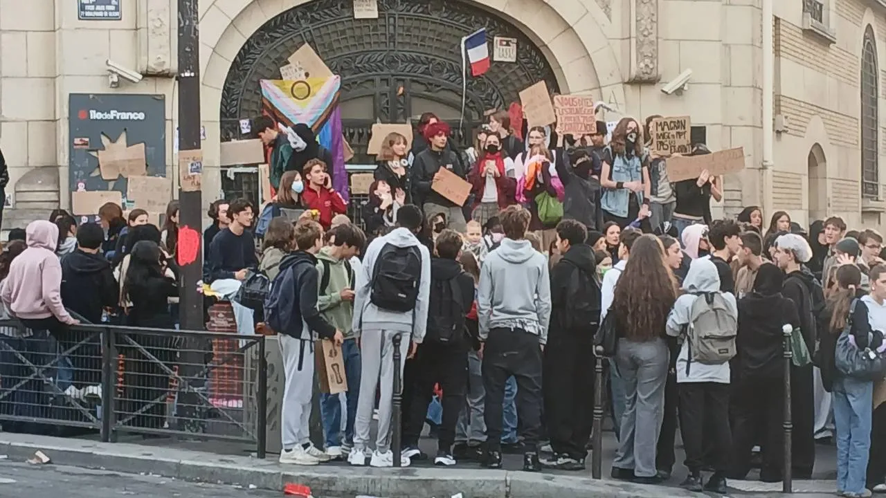 Protesty licealistów we Francji. "Ruch wyhamował"