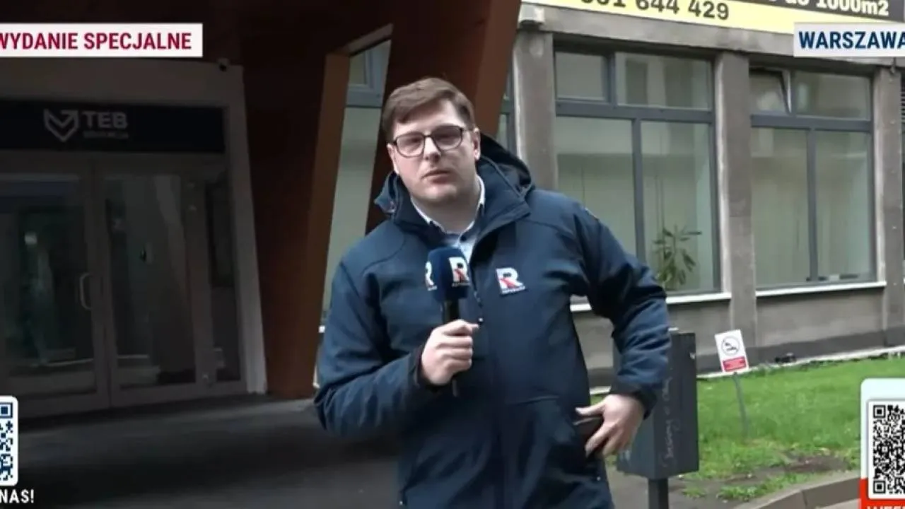 "Tu nadal widać ślady tego zdarzenia". Relacja z miejsca ataku w Warszawie