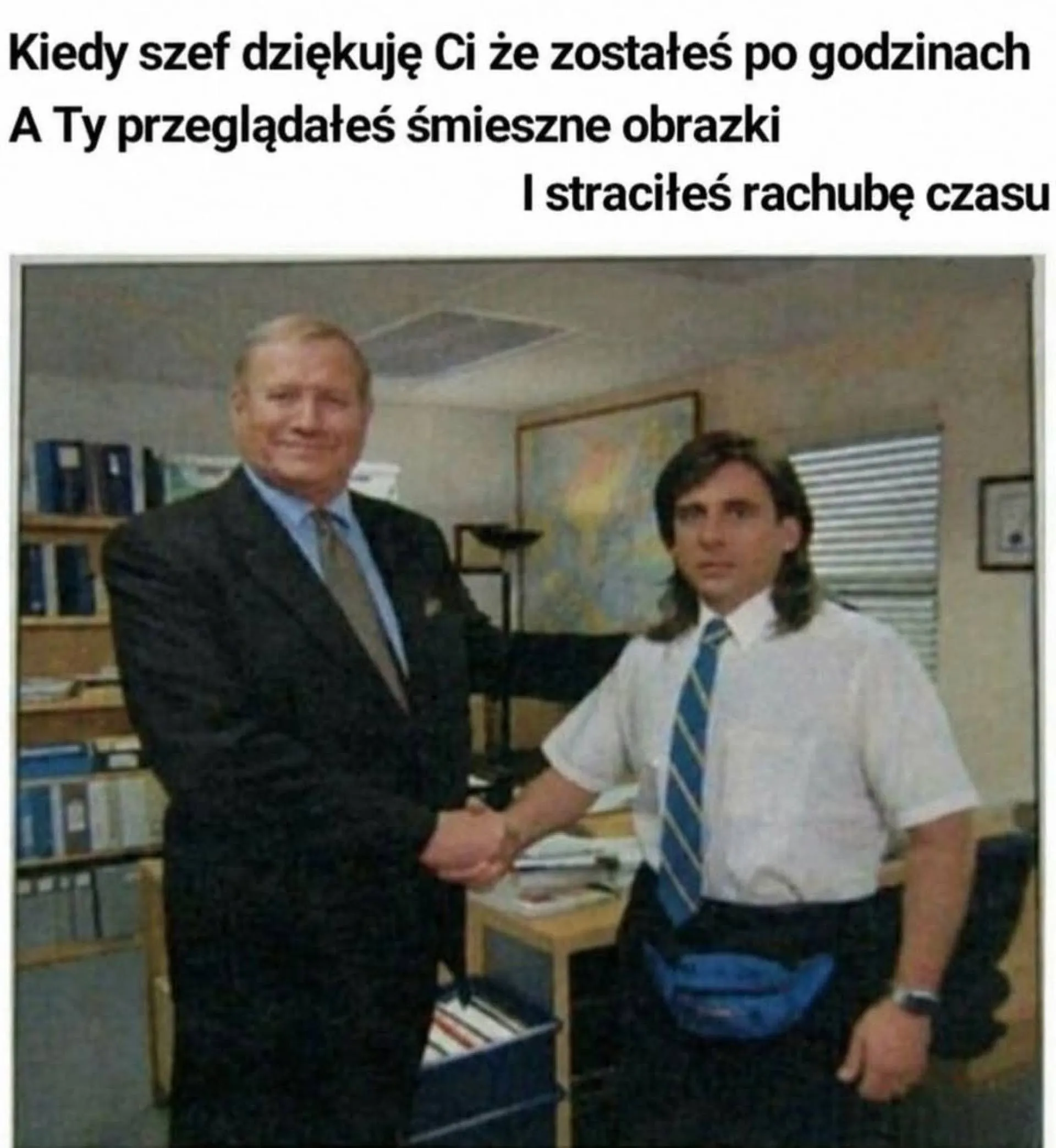 Szef dziękuje
