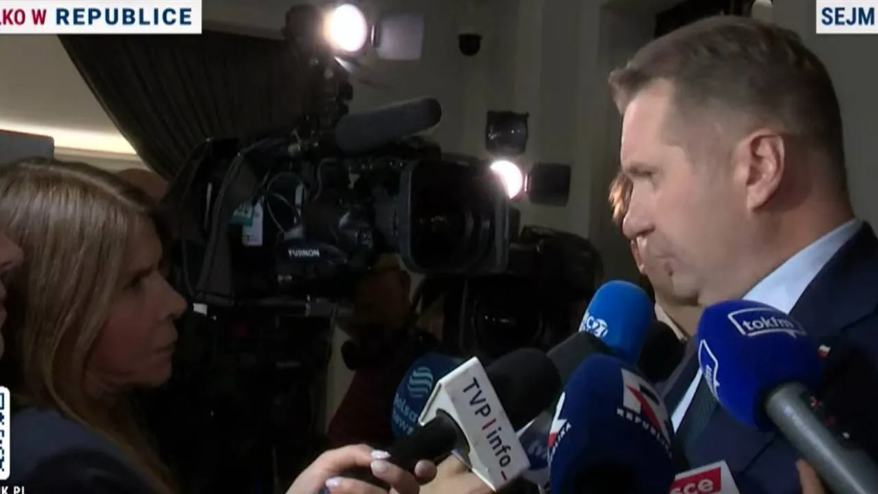 Awantura na sejmowym korytarzu. Czarnek starł się z pracownicą TVN [WIDEO]
